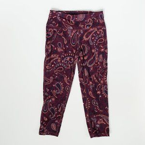 Sweaty Betty Cropped Paisley Power Leggings